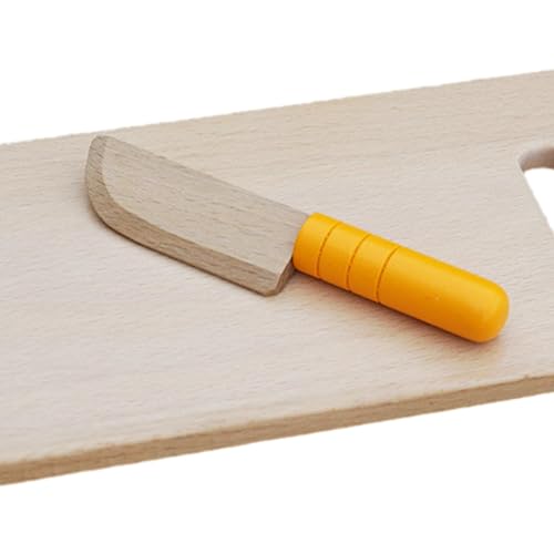 Set Cuchillo y Tabla Niños 2 Piezas Madera miniatura 4