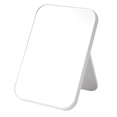 HABNI Miroir Super HD, Miroir de Maquillage Portable Pliable, Support Pliable, Facile à Transporter, Ultra Fin et Durable