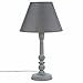 Produktbild ATMOSPHERA CREATEUR D'INTERIEUR Tischlampe, charmanter Stil, Farbe Grau patiniert