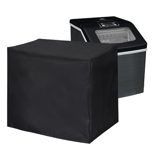 Funda universal impermeable para máquina de hielo, negra