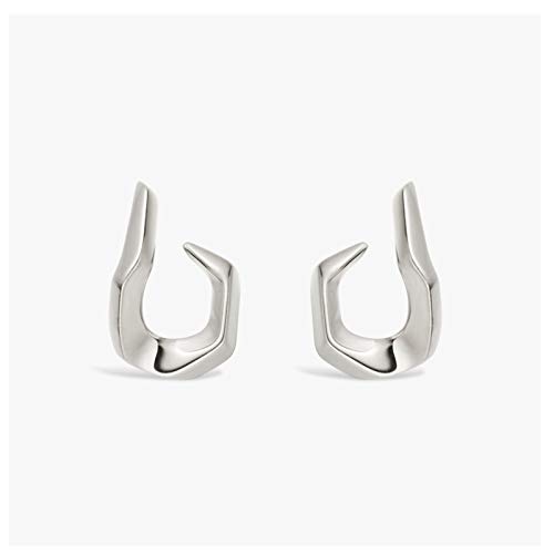 Boucles d'oreilles en argent sterling hypoallergénique de style haut de gamme pour femme