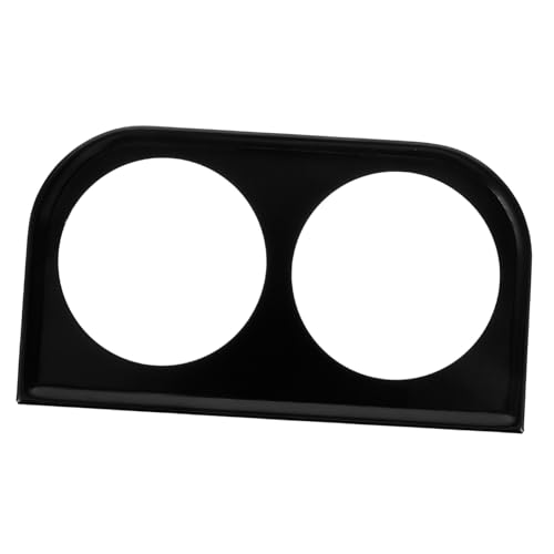 HAPINARY Car Dashboard Gauge Holder Dual Instrument Panel Mount Bracket for Voltage and Speedometer Gauges Lightweight and Elegant Design