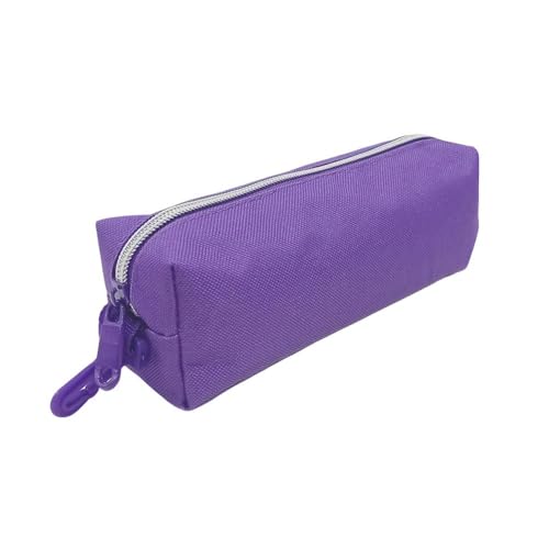 Estojo Escola Simples Daterra Lona Grande Roxo 810844