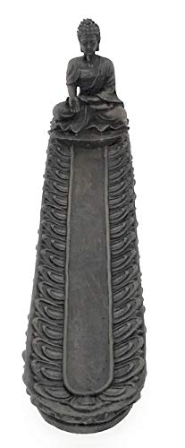 MC Trend Porte-encens avec Figurine de Bouddha Feng Shui Méditation spirituelle déco Mudra Bouddhisme