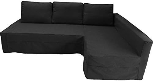 koyu gri kalin fitilli pamuklu koltuk kilifi ikea friheten sofabett veya kose ya da cekyat icin ozel olarak tasarlanmistir sadece koltuk kilifi sol kol uzun pamuk amazon com tr ev ve yasam