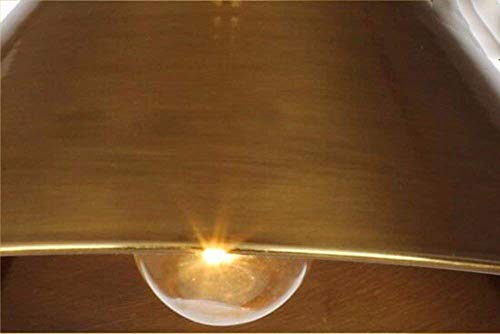 Lustre en cuivre design industriel 24x22cm chic - 4