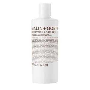 MALIN+GOETZ Shampoo | Hydrating Basil or Clarifying Peppermint Formula | Daily Cleanser with Amino Acids | For All Hair Types | Vegan, Sulfate-Free & Unisex