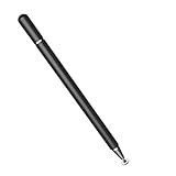 Stylus Pen for Touch Screens, High Sensitivity Capacitive Disc Pencil Magnetism Cover Cap Fits iPad Pro/iPad Mini/iPad Air/iPhone Series All Capacitive Touch Screens (Black)