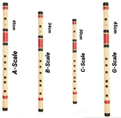 BEST BROTHER Set of B-Scale, A-Scale, C-Scale & G-Scale Bamboo Flute Bamboo Flute-image-40