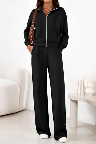 PRETTYGARDEN Women's 2 Piece Outfits Fall Sweatsuits - image 3