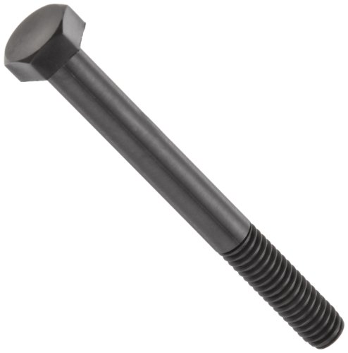 Nylon 6/6 Hex Bolt, Plain Finish, Off-White, Hex Head, External Hex Drive, 1-3/4
