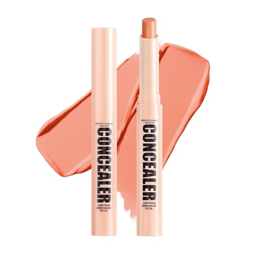 Boobeen Barra de Corrector Impermeable, Corrector en Crema de Acabado Mate, Ideal para Ocultar Imperfecciones, Ojeras y Corregir el Tono de la Piel, Crea un Maquillaje Natural e Impecable