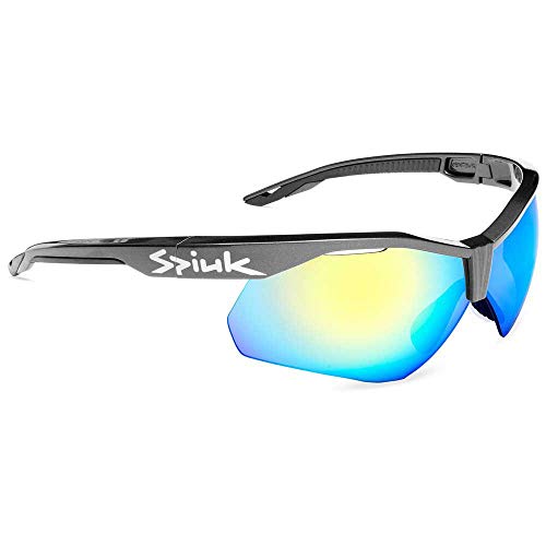 Spiuk Gafa VENTIX-K, Adultos Unisex, Antracita/Negro, ESTANDAR