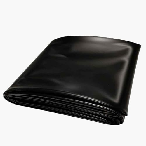Revestimiento resistente de 5 mm. Tamaños: 1 x 10 m, 2 x 8 m, 3 x 7 m, 4 x 6 m, 5 x 5 m, 6 x 12 m, 7 x 10 m, 8 x 12 m, 10 x 15 m, ideal para estanques de peces al aire libre, estanques de koi y