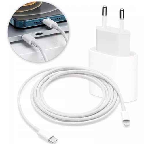 Carregador Turbo 25W Compatível iPhone X XR SE 8 11 12 13 14 Pro Max Plus USB-c Com Cabo Tipo C Ligh