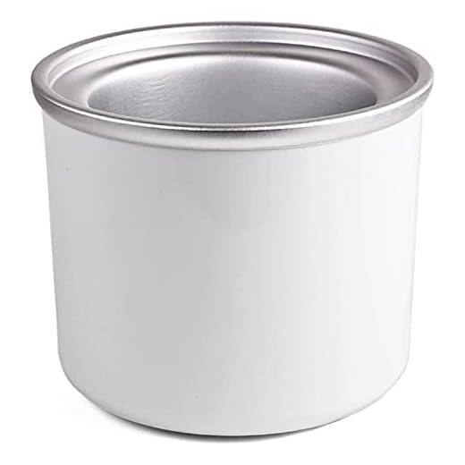 Andrew James Ice Cream Maker Bowl | 1.5L Spare Bowl for Prefreezing | Designed for Andrew James Ice Cream Maker Machine