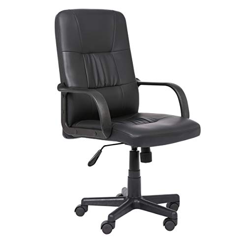 Cadeira de Escritório Presidente Giratória Trevalla TL-CDE-28-1 Preta