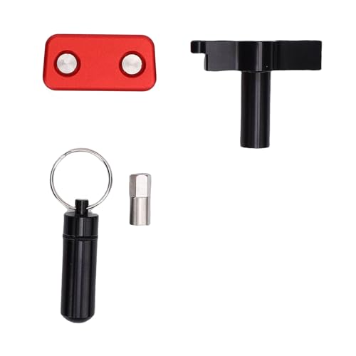 Naroote OBD Port Anti Theft Lock, Aluminum Alloy Car Diagnostic Port Locking Tool, with Shockproof Design, for Most Cars SUVs Trucks 12V Vehicles