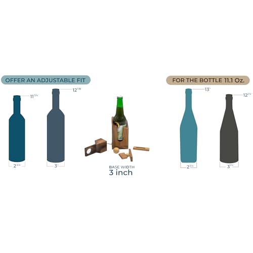 BSIRI Gifts Bottle Puzzles Games for Adults Party Brain Teaser Hard Puzzle Board Games for Adults Box Lover Funny Fit Bottle Game Gadgets 3D - Image 6