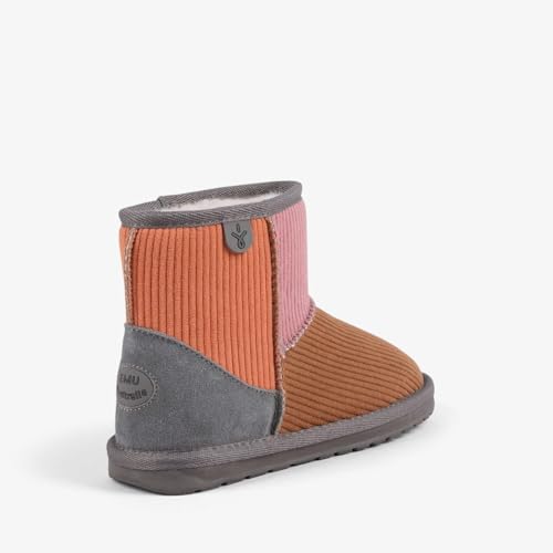 EMU Australia - Wallaby Mini Cord Patch Kids Boot3