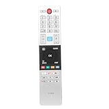 CT-8543 Control Remoto Compatible con Toshiba TV 32L2863DG 32L3863DG 40L2863DG 49L2863DG 32W2863DA 43V5863DG 49V5863DG 55U2963DG 32L38666DG 32L3863DA 32L3869DAS 32LL3A63DA Sustitución Controlador