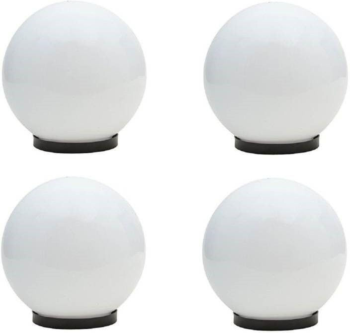 Flood Light White Plastic | Fixed Mount Outdoor Garden Yard Roof Lighting Fixture | Durable Exterior Lamp for Driveway Pathway Entrance-image-19