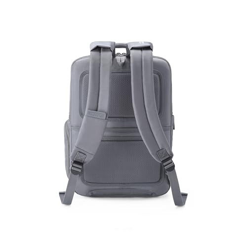 Image of American Tourister Zork Pro | 19 Ltrs | 2 Compartments | Ergonomic Padded Back Panel & Shoulder Straps | Executive Backpack | 1 Year International Warranty | Charcoal