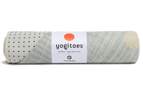 manduka Unisex Yogitoes Yoga Mat Towel, Arise, Standard