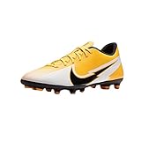 Construcción Sockliner. Nike Vapor 13 Club FG/MG, Zapatillas de Futsal Hombre, Láser de Color Naranja, Negro y Blanco, 40 EU