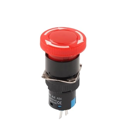 Interrupteur rotatif AB6 16mm à 6 broches avec clé de sécurité pour circuit électrique