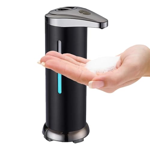 Dispenser automatico di sapone con sensore - Macchina disinfettante per le mani a infrarossi | Dispenser di sapone senza contatto, dispositivo igienico per la pulizia delle mani, spedizione senza batt
