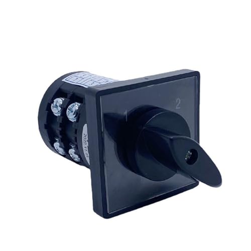 Commutateur rotatif à came HZ5B-20/2 pour sélectionner deux circuits électriques 20A