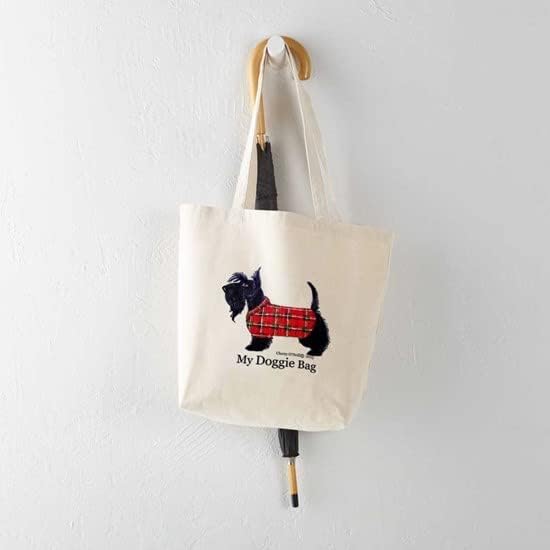 Miniatura 6 de CafePress Scottie - Bolsa de lona natural bolsa de compras reutilizable