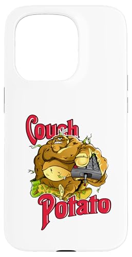 Couch Giant Potato ��������e���r�����[�g�X�i�b�N �ӑĂȃ��[���A�f�U�C�� �X�}�z�P�[�X iPhone 15 Pro �p