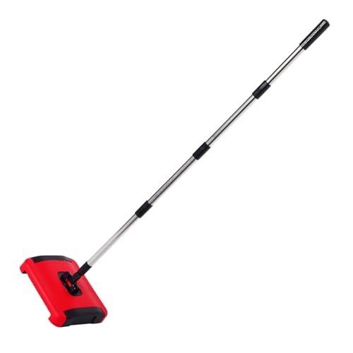 Levemolo Adjustable Cleaning Mop for Carpet Hand Push Sweeper Carpet Push Vacuum for Home Cleaning