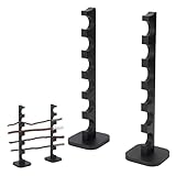 NBEADS 2 expositores para palillos de madera de 6 niveles, soporte de pared para varita mágica de 8 x 8 x 30 cm, soporte para varita mágica para espada, exposición, mesa, colección de decoraciones