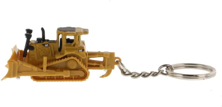 Miniatura 2 de para Caterpillar para CAT D8T Tipo de pista Tractor Dozer Llavero Camión Modelo Pre-Construido