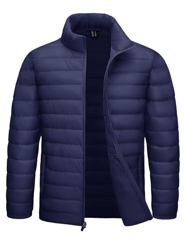 TACVASEN Lightweight Puffer Jacket Men Winter Quilted Puffy Jackets Warm...