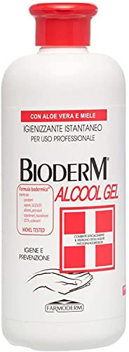 Bioderm Alcool Gel Igienizzante Mani 500 ml - Soluzione Alcolica