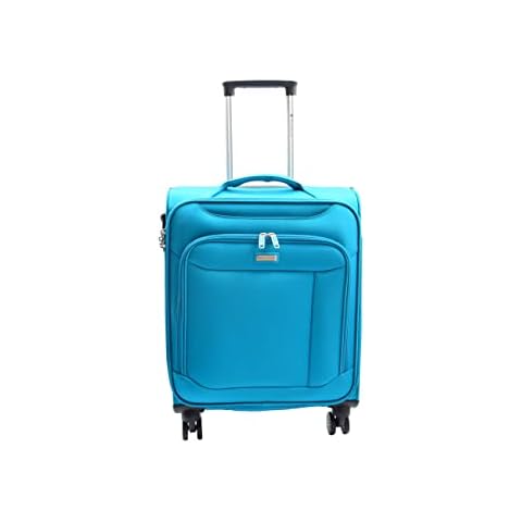Valise cabine HLG873 Bleu sarcelle Cover