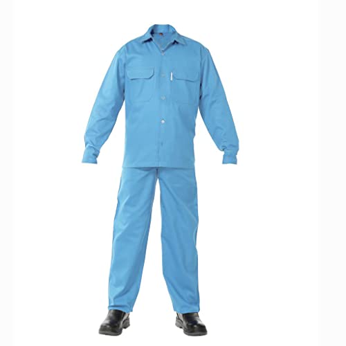 Image of PROLIFE Mens Cotton Industrial Workwear Shirt Pant Combo