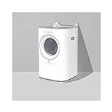 luckxuan Cajas de Arena Innovador Caja de Arena automática de Gato Inteligente Limpieza automática Limpieza eléctrica Gato Aseo Anti-Olor, Totalmente Cerrado Grande Arenero ​Gatos (Color : Gray)