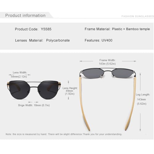 Lunettes œil de chat polarisées contre les reflets soleil - 2