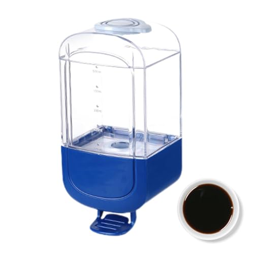 Tarro de sal montado en la pared | Caja dispensadora de condimentos de aceite para cocinar | Organizador de cocina Suministros de condimentos para sal, comino, salsa, pimienta