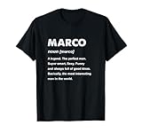 Marco Name T-Shirt