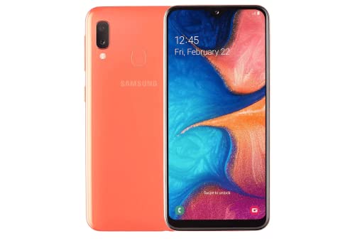 SAMSUNG Galaxy A20, 32GB, Coral (Reacondicionado) Smartphone Original de fábrica en exclusiva para el mercado europeo (versión internacional)