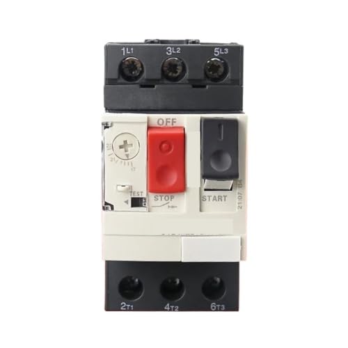 Disjoncteur de moteur 3P GV2-ME08C protection thermique magnétique 2.5-4A