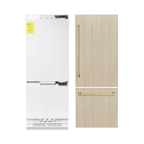 ZLINE Autograph Edition 30 Inches 16.1 Cubic Feet Panel Ready