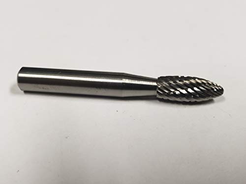 Fresa Solida de Carburo Titan Forma Llama miniatura 3