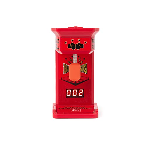 Legami- Mini Arcade Pungiball, 3 Intervalli Di Gioco 45, 90, 120 Secondi, Con Luci E Suoni, 3 Batterie Aa Non Incluse, 7X14 Cm, Colore Rosso, Pbl0001